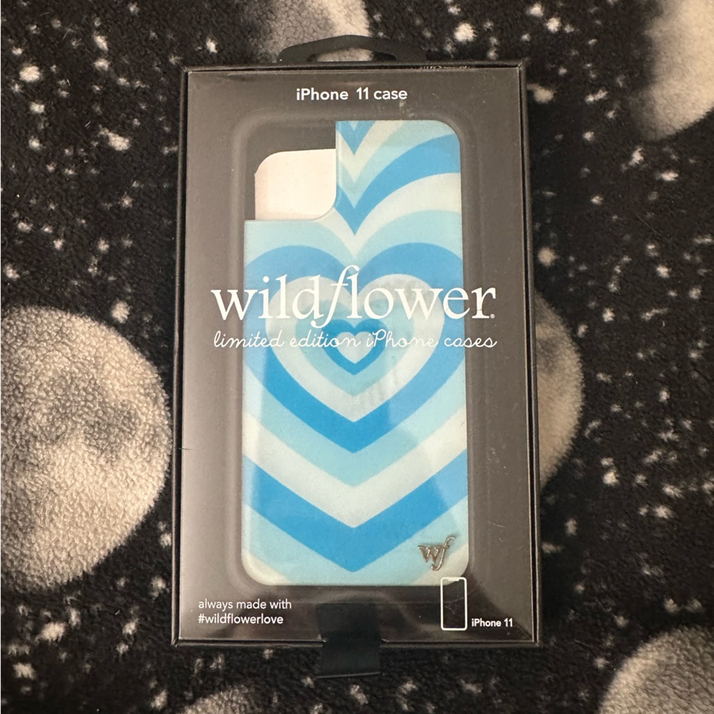 Wildflower Blue Latte Love iPhone 11 Case